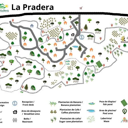 Cabanas La Pradera Monteverde Buitenkant foto